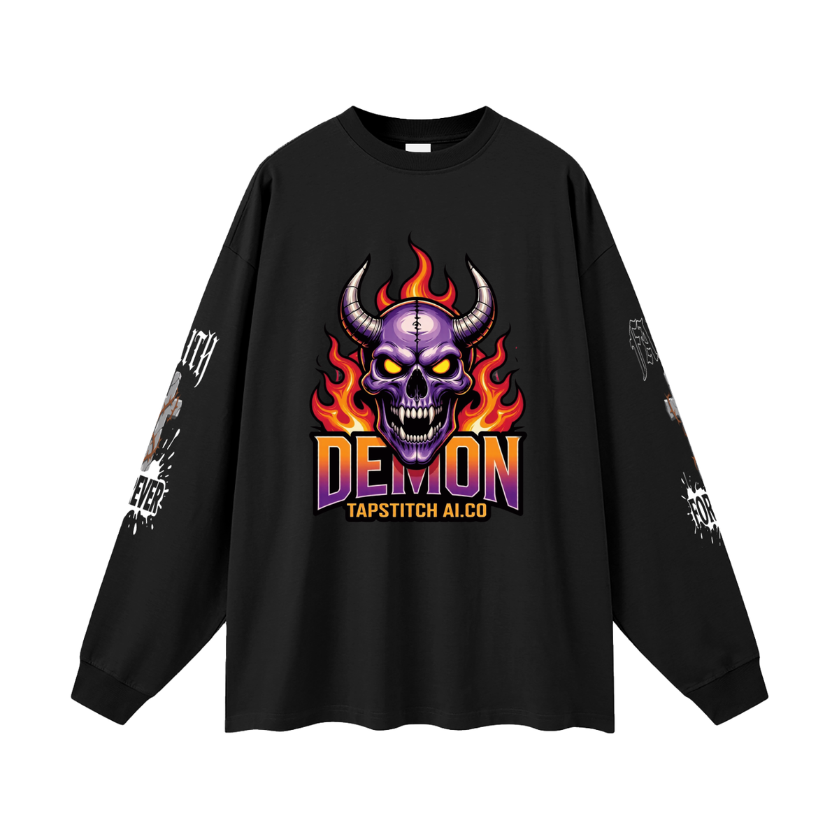 Oversized Unisex Long Sleeve T-Shirt