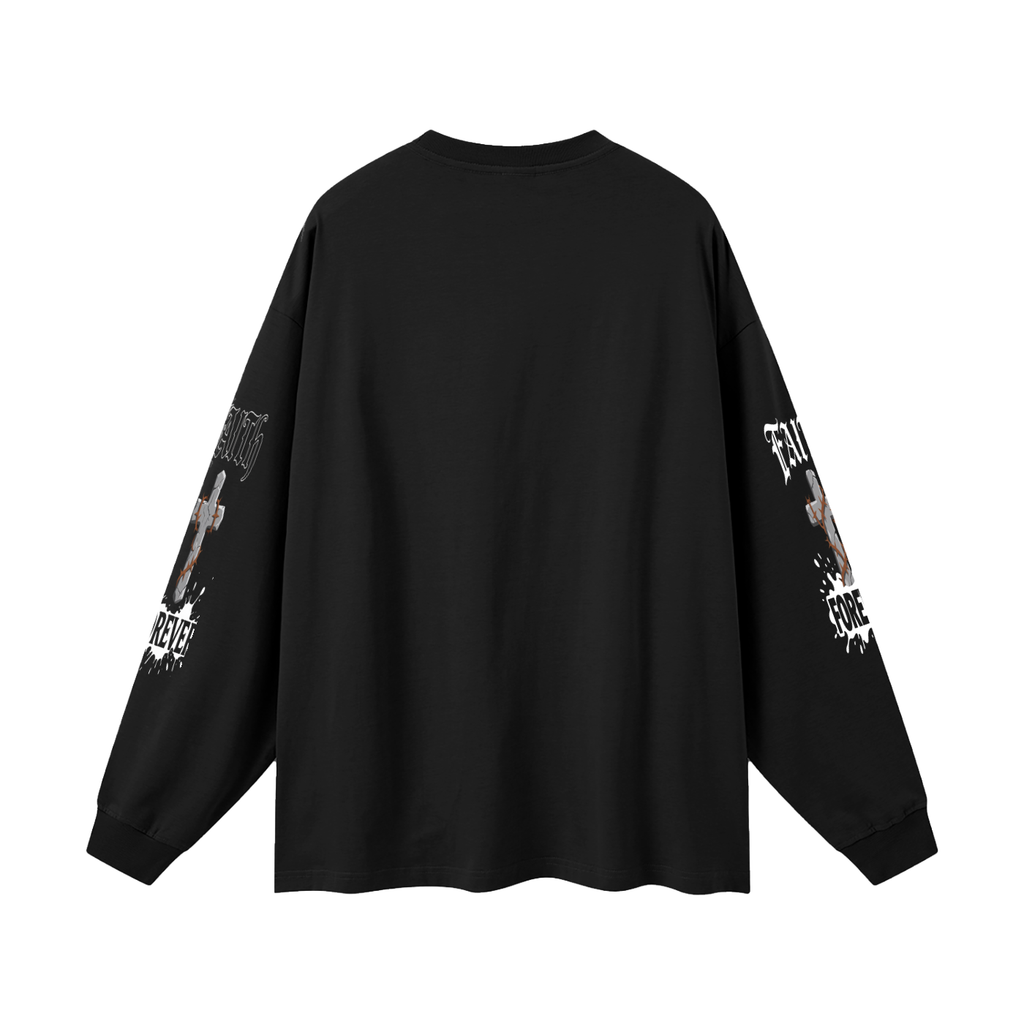 Oversized Unisex Long Sleeve T-Shirt